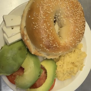 Hummus, Tomato, Feta, Avocado