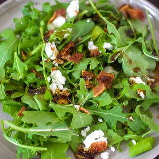 Arugula, Bacon & Gorgonzola